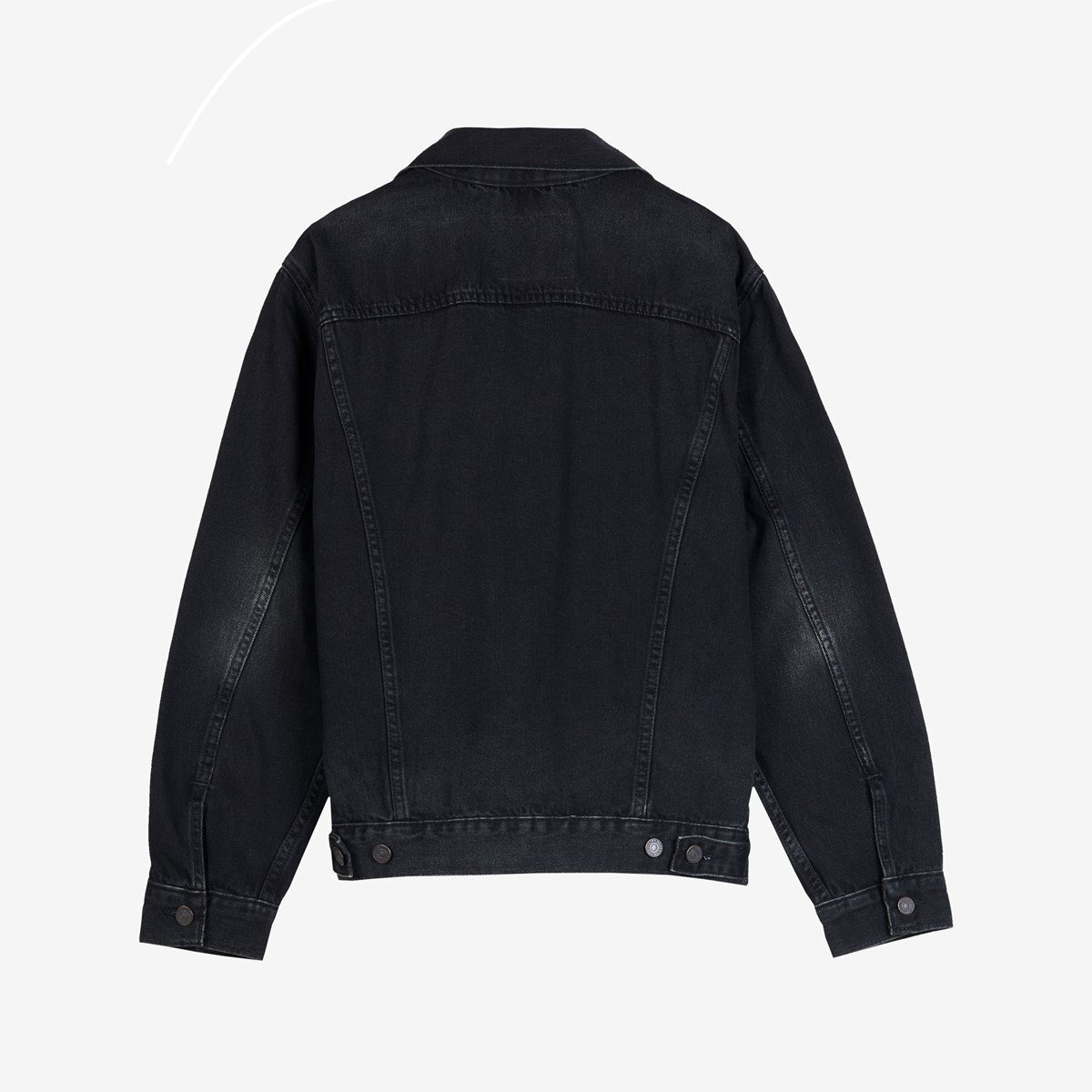 Levis Men Vintage Fit Trucker Jacket Color Black 773800001 | eBay