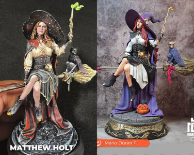 The Hex Witch 3D Printing Unpainted Figure Model GK Blank Kit New Toy In Stock