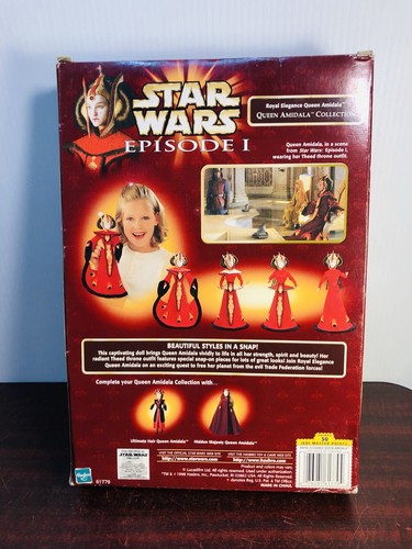 Star Wars Episode 1 Royal Elegance Queen Amidala Doll 1998 Hasbro - Picture 4 of 20