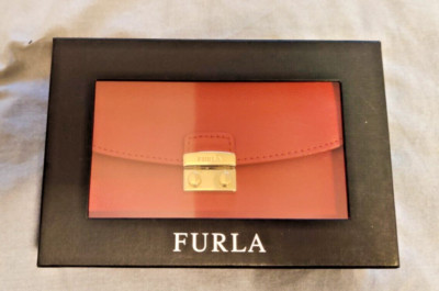 Furla Metropolis Lederhandtasche rot