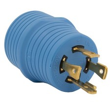 RV 30 Amp Generator Plug Adapter 4 Prong L14-30 to TT-30 125V