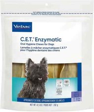 C.E.T. Enzymatic Dental Chews for Small Dogs, 30 chews