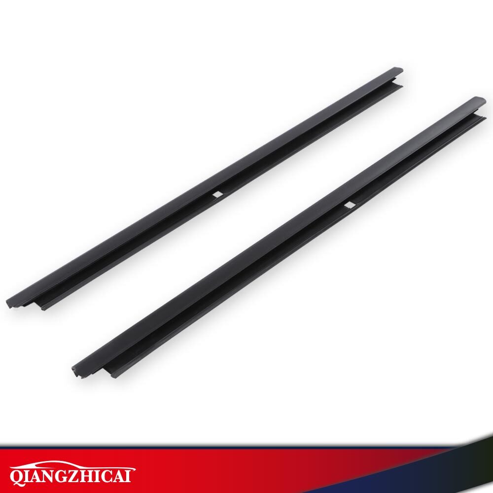 Outer Window Sweep Felt Rear Kit Set of 2 Black Fit For Chevy GMC ...