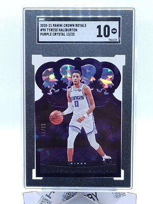 シングルカード 20-21 Crown e Tyrese Haliburton RARE! 2020-21 Crown Royale 