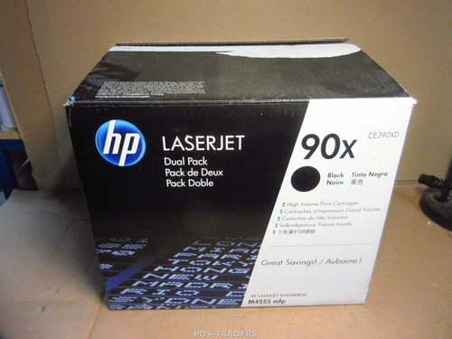 HP CE390XD 90X Black Toner SINGLE Pack 24,000 pages for 600 M602 M603 M4555 NEW