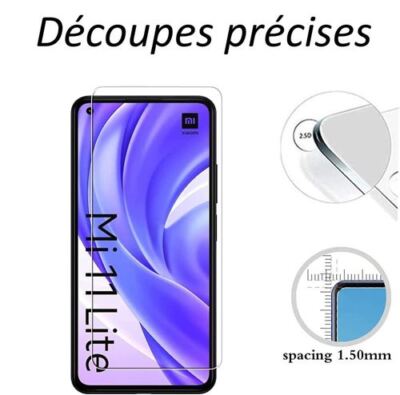 WFTE [Lot De 2 Verre Trempé Pour Xiaomi Redmi Note 14 5G/4G, 0,26mm Film De Protection D'écran Avec Haute Transparence à 99%, Anti-trace Protecteur Avec Dureté 9H Glass - Foto 9