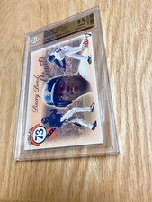 2001 Fleer Barry Bonds Home Run King Jumbo Card #’d 1010-2500 Beckett 9.5