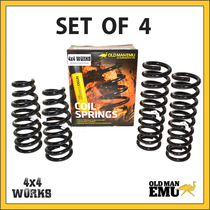 Old Man Emu for Toyota Land Cruiser 80 105 Coil Springs SET