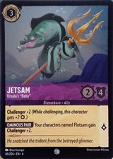 46/204 JETSAM URSULA'S "BABY" URSULAS RETURN FOIL COMMON DISNEY LORCANA CARD