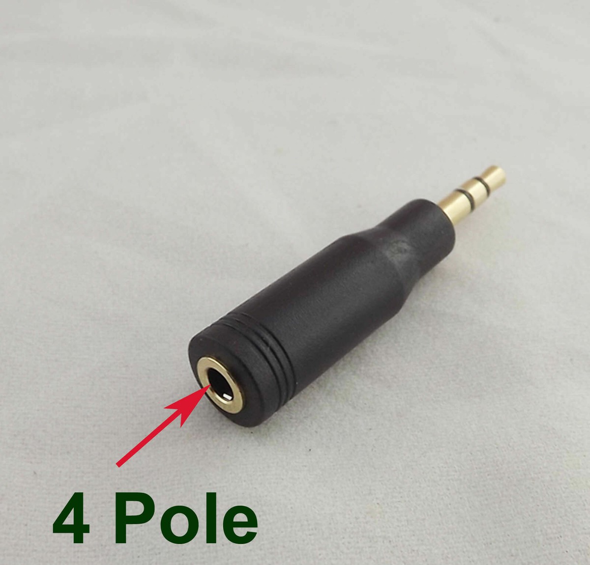 10-Pc 3.5mm 1/8 Female to 6.3mm 1/4 Male Stereo Audio Adapter Headphone F/ M