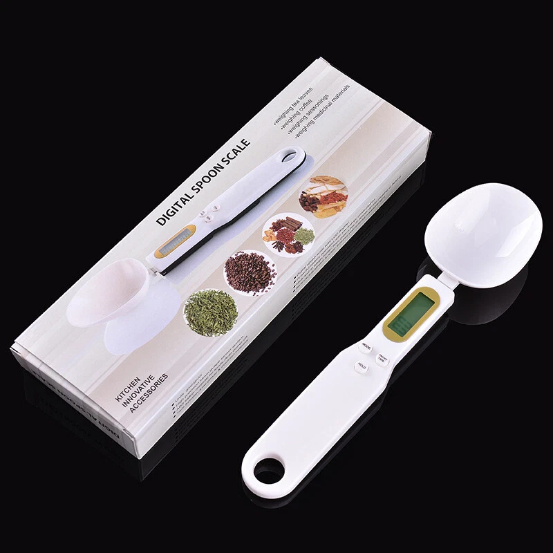 Food Scale Spoon,Digital Kitchen Scale,500g/0.1g Measuring Spoon,Accurate  Digital Display Electronic Measuring Spoon for Kitchen Lab 