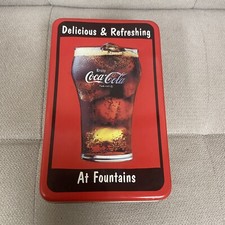 Vintage Coca Cola 3D Tin 1997 "delicious and Refreshing" Collectible