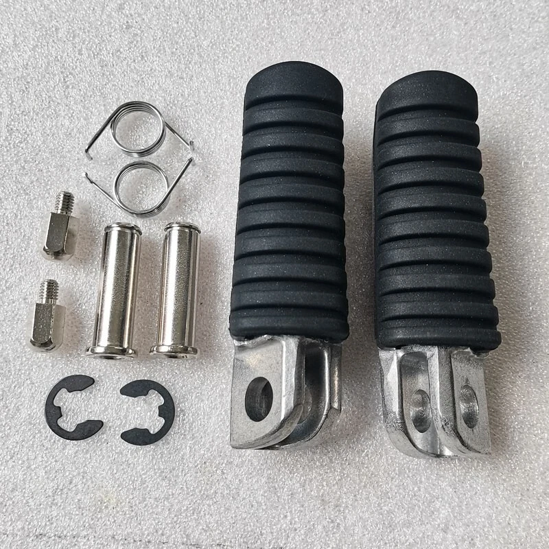 Foot Peg Front Rider Footrest For Kawasaki Z750 ZR7 ZR7S ZR900 Z900 Z900RS 99-23 - Imagem 2 de 4