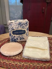 Vintage Estee Lauder Replacement Powder Puffs X3 And  Houbigant Powder Puff X1