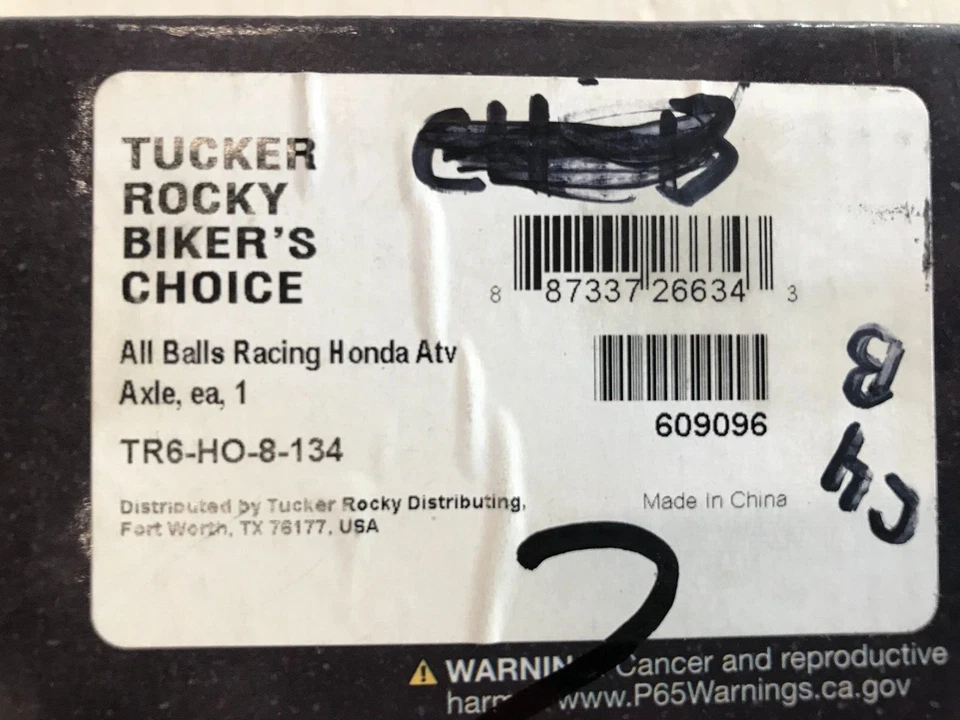 C4B Quadboss Honda TRX 420 Fourtrax Rancher 4x4 Left Front Rugged Axle - Image 4 of 4