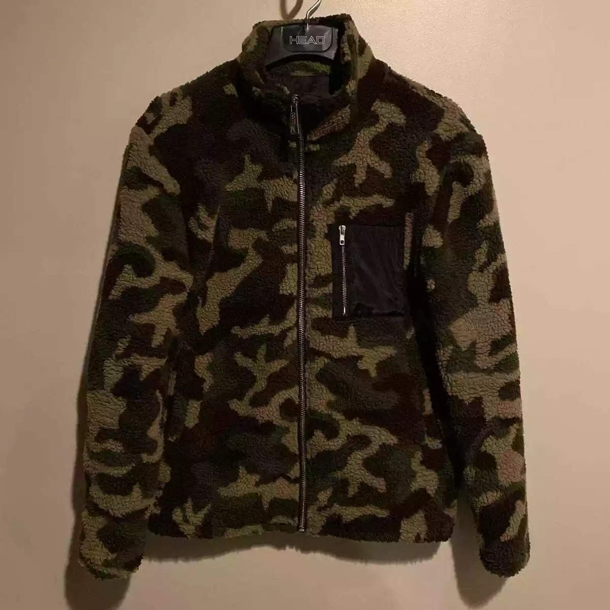 Boohoo camo shop jacket