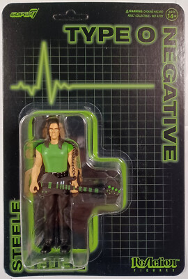 TYPE O NEGATIVE Peter Steele - Super7 / Reaction - 10 cm / 3 3/4''
