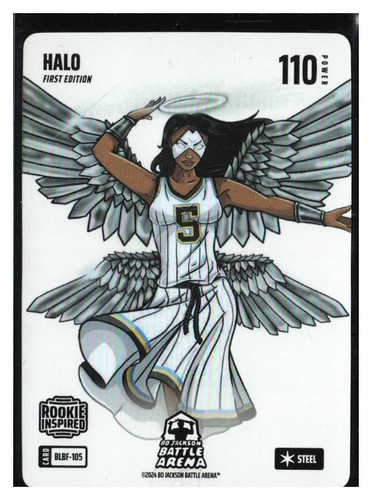 Bo Jackson Battle Arena Halo Angel Reese Blizzard Steel Battlefoil