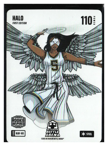 Bo Jackson Battle Arena Halo Angel Reese Blizzard Steel Battlefoil