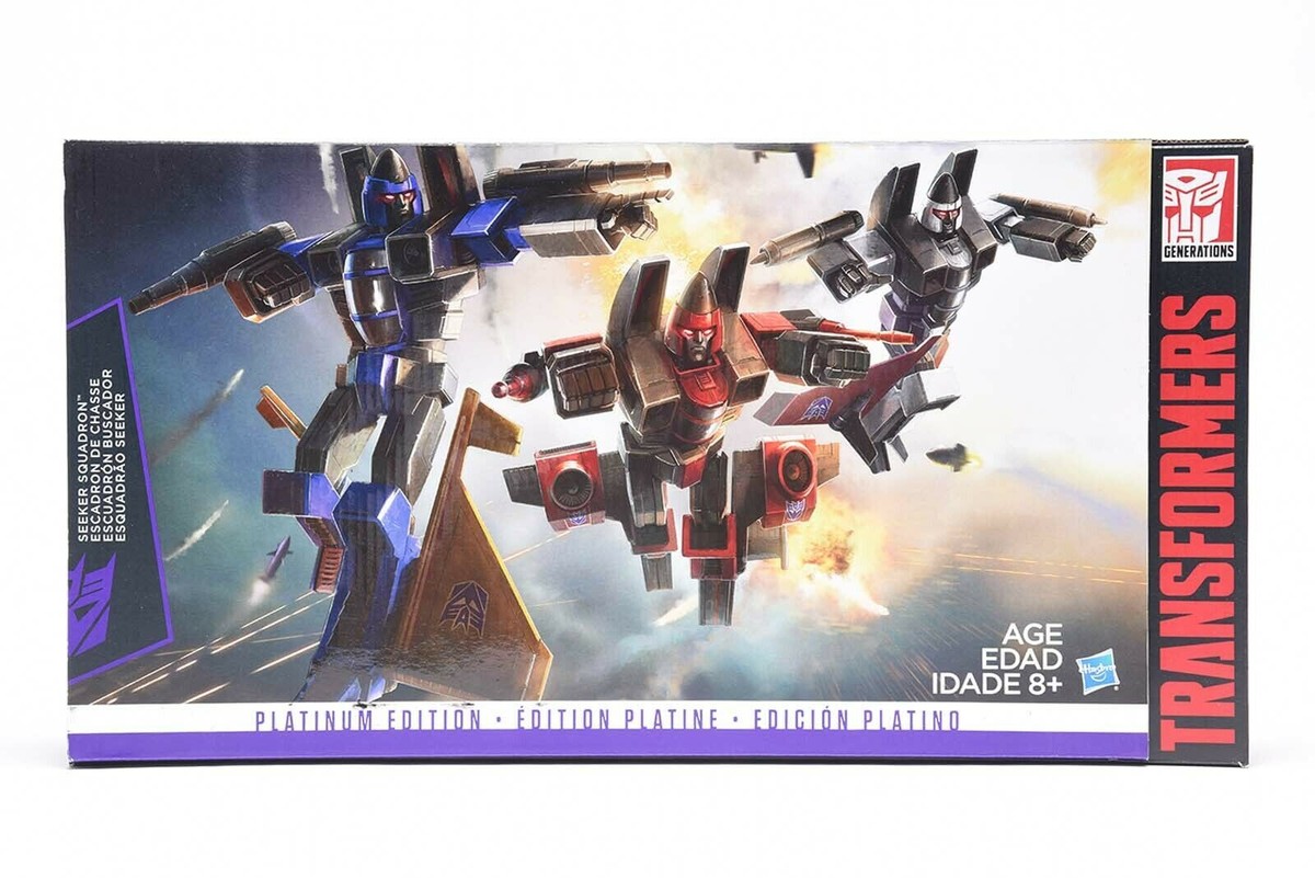 Set Of figure Hasbro G1 SEEKER SQUADRON Dirge Ramjet Thrust