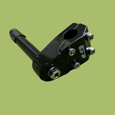 BMX GT NOS 21.1 VINTAGE FORGED MALLET STEM ALLOY BLACK NOS OLD