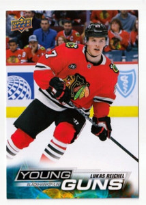 LUKAS REICHEL '22/23 Upper Deck YOUNG GUNS JUMBO OVERSIZED rookie card #235