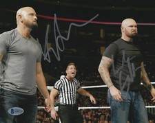 Luke Gallows & Karl Anderson Signed WWE 8x10 Photo BAS Beckett COA Bullet Club 9