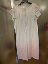 Lane Bryant Sequined Ombre pink and silver Dress