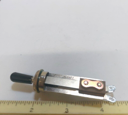 1 - Switchcraft Toggle Switch ON-OFF LEV-R-3003 2 Position Locking New USA