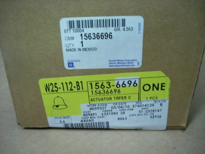 15636696 NEW PROCESS 233C TRANSFER CASE 4WD ACTUATOR WITH ENCODER MOTOR