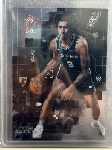 2025-26 Topps Signature Class Dylan Harper After Image AF-2 San Antonio Spurs RC