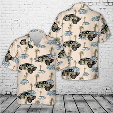 1989 AM General M998 Humvee Hawaiian Shirt