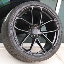 SET(4) 22X9.5/22x11.5 5X130 WHEELS/TIRES PKG PORSCHE CAYENNE TOUAREG TURBO..