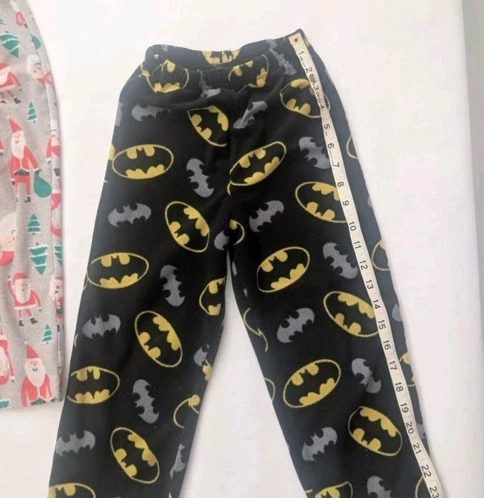 Флисовые брюки PJs размер 6 праздничная тема и тема Бэтмена - Изображение 4 из 4