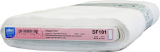 SF101 Shape-Flex  Cotton Woven Fusible Interfacing 20" X 10 Yards Bolt White