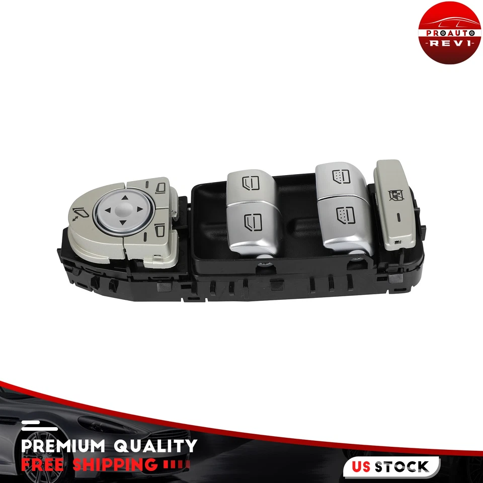 Interruptor de ventana eléctrica para Mercedes-Benz S63 S65 S600 AMG W222 2015-2016 sedán Foto 4 de 4