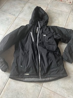 Helly Hansen Helly Tech Ski Jacket Black Womens Large Hooded