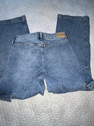 Lot 2 Abercrombie Kids Cargo Pants Girls 15/16 1Jeans 1Beige Stretch Adj Waist - Picture 14 of 22