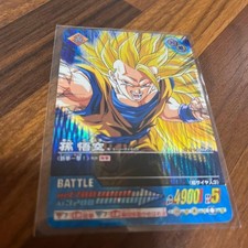Dragon Ball Battlers Data Carddass Son Goku SS3 002-II RARE holo