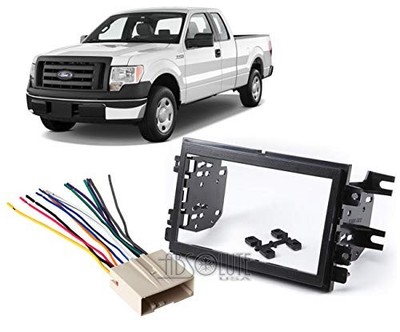 Absolute USA ABS95-5812-2 Fits Ford F250-F550 2005 2006 2007 Double DIN Stereo
