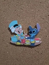 DISNEY Shopping LE 125 Stitch Mad Hatter Mad Tea Party Pin Pin 