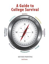 A Guide to College Survival by Jack Evans (English) Paperback Book
