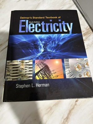 #ad Standard Textbook of Electricity by Stephen Herman 2015 Hardcover $37.99