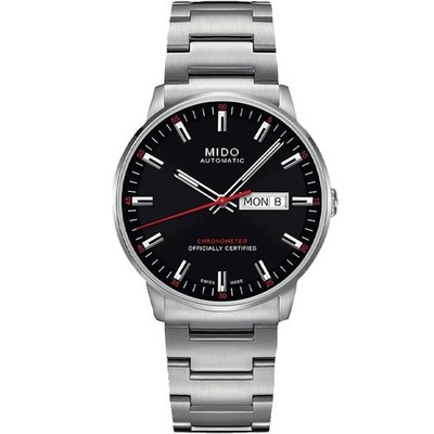 New Mido Commander Chronometer 40mm Black Dial Men's Watch M0214311105100
