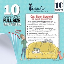 Sofisti - Cat Scratch Deterrent Tape for Furniture 10 Double Sided Anti