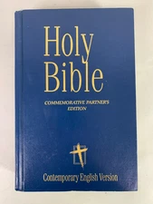 Holy Bible Commemorative Partners Edition Contemporary English Version 1995 ABS