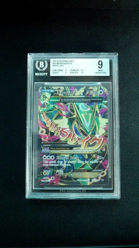 M Rayquaza-EX graded BGS 9 for sale on eBay