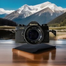 MAMIYA NC1000 35MM FILM CAMERA W/SEKOR CS 50MM f/1.7 LENS TESTED WORKING