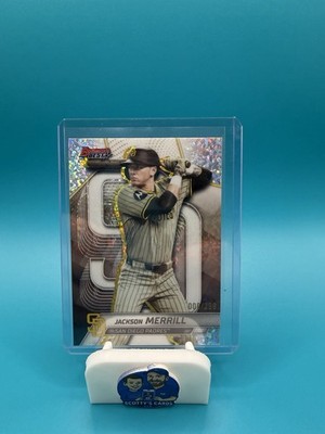 2025 Bowman s Best Jackson Merrill Mini Diamond Refractor /299 #17- Padres