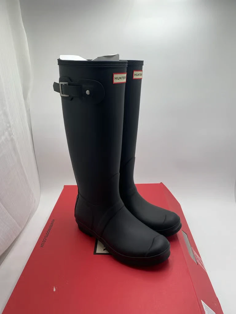 hunter boots tall black products for sale | eBay